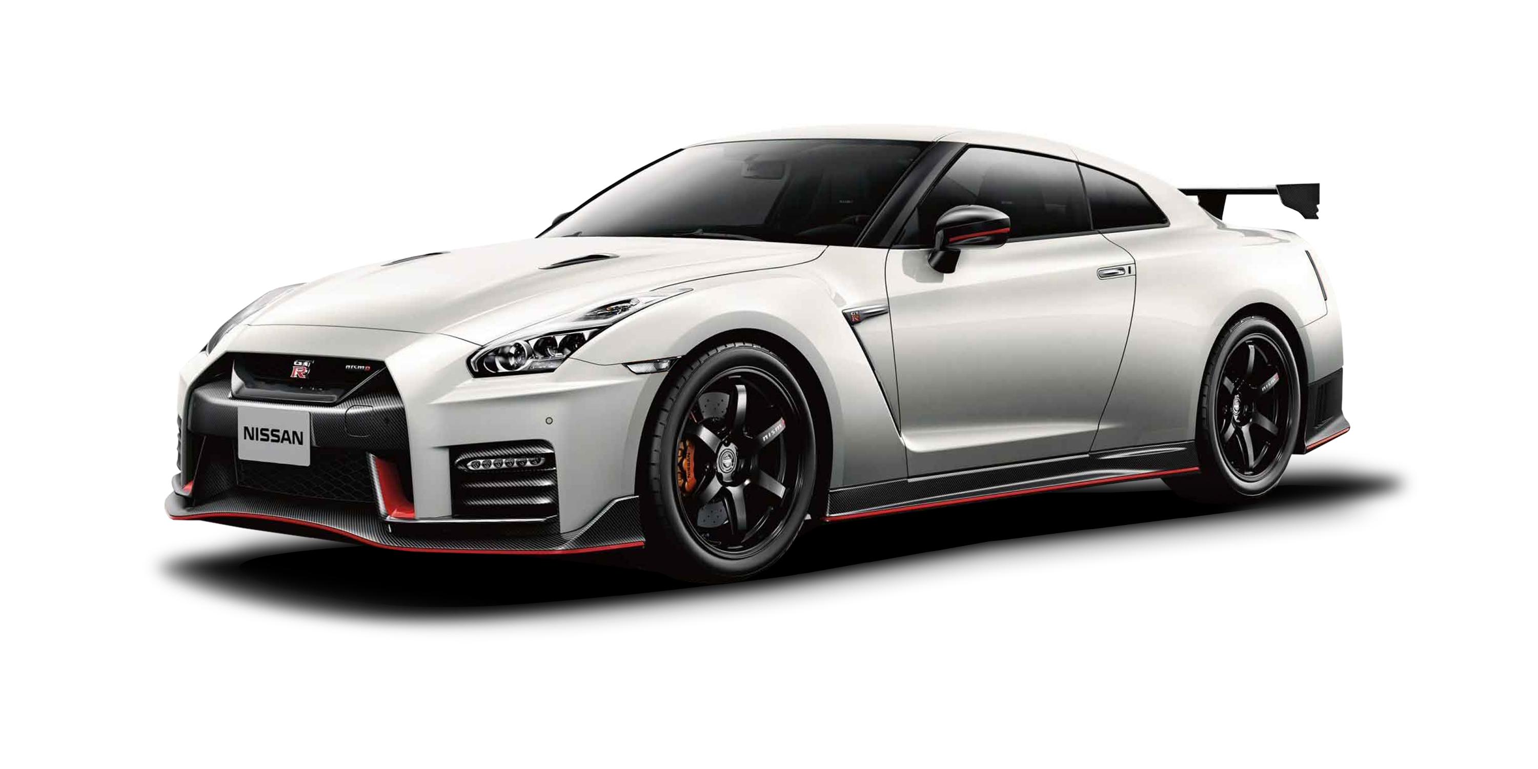 GT-R NISMO 3/4-Frontaufnahme im Studio